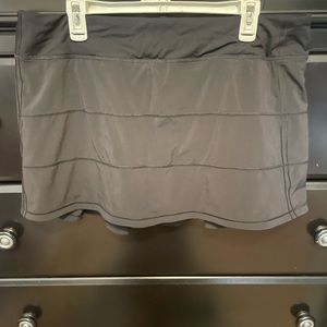 Lululemon Tennis Pace Rival Skirt 12” - Black